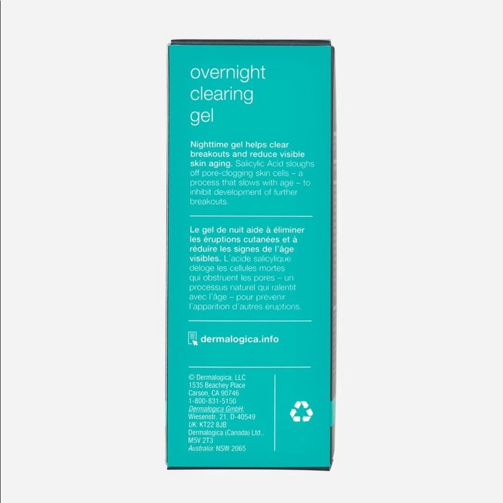 Dermalogica's Overnight Clearing Gel